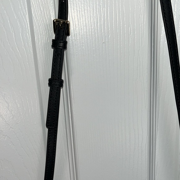 Michael Kors, jet set purse, leather cross, body adjustable, color, black - Picture 4 of 7